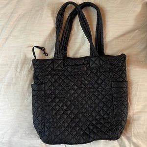 MZ Wallace Black Quilted Tote